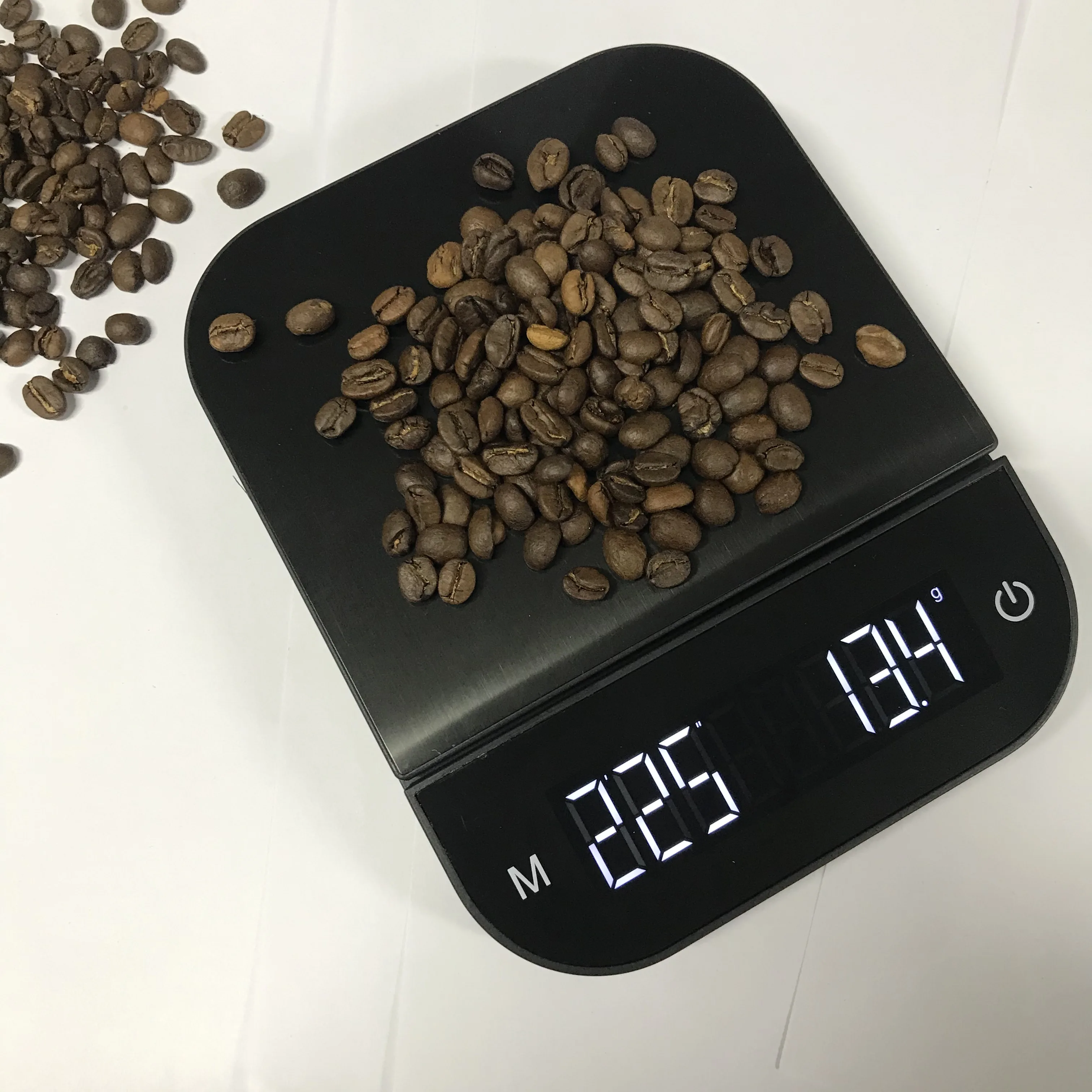 3kg/0.1g Smart Coffee Mode Coffee Scale With Timer for Hand Brew Coffee WaterProof Kitchen Scale LED Display USB C