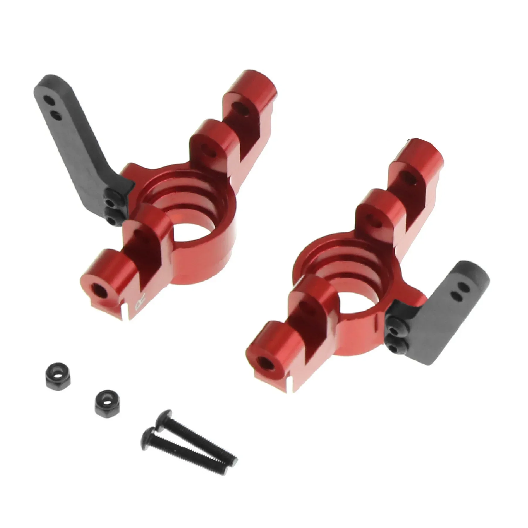 E-Star Hub Aluminum Alloy Front Steering Cups ARA330792 For Arrma 1/10 Kraton Outcast 1/8 Mojave RC Car Upgrade Accessories