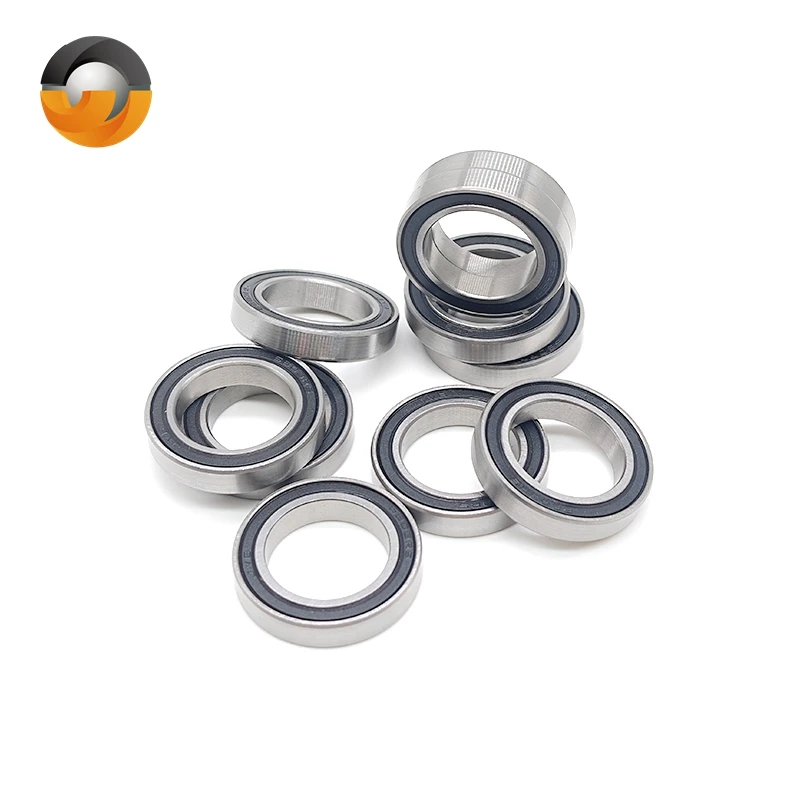 10PCS 6803 2RS Bearing 17x26x5 mm ABEC-7 Metric Thin Section 61803RS 6803 RS Ball Bearings