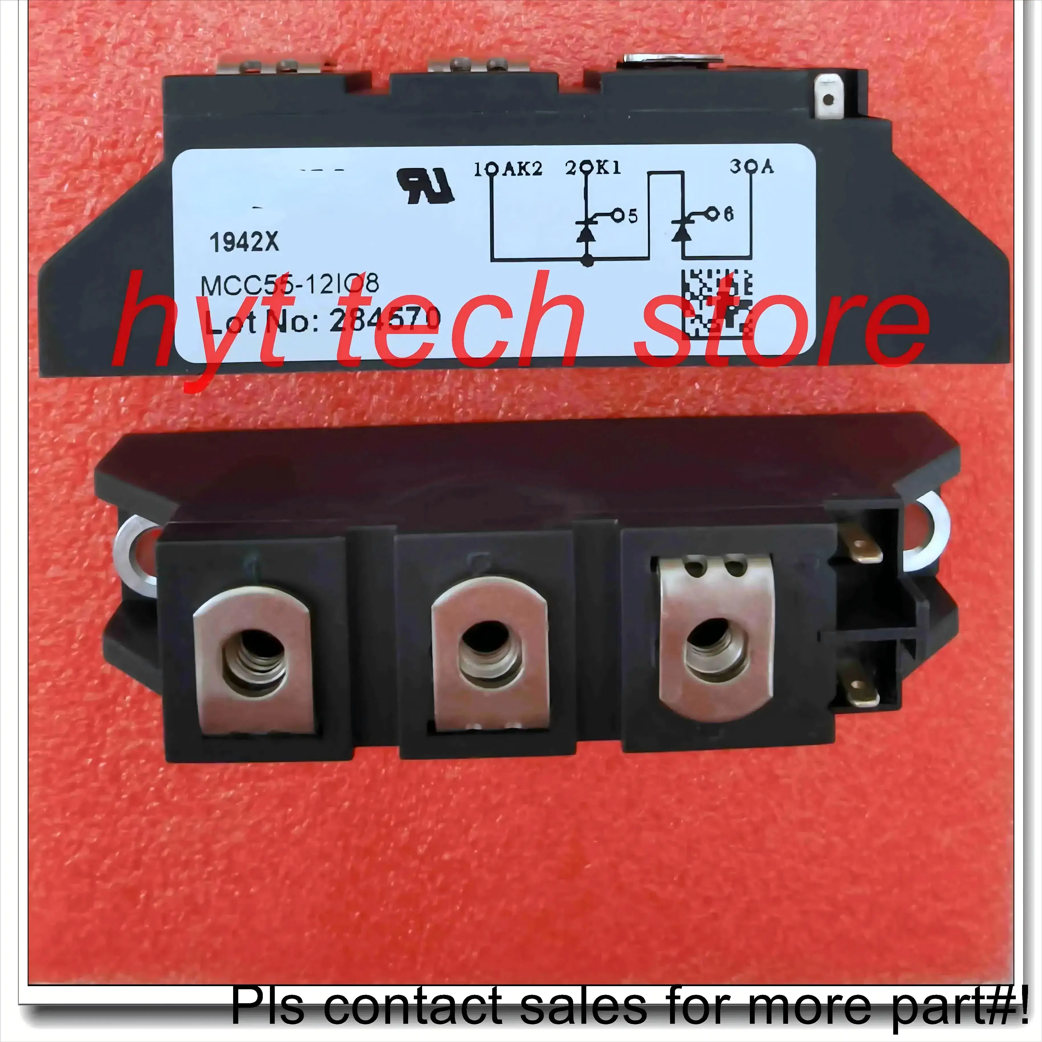 Supply MCC55-12IO8  Original IGBT Module 100% Original and tested before shipment