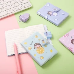 Coupons & discounts Portable Pocket Notebook Mini A7 With Buckle Rubber Girl Cute Cotton Notepad Memorandum