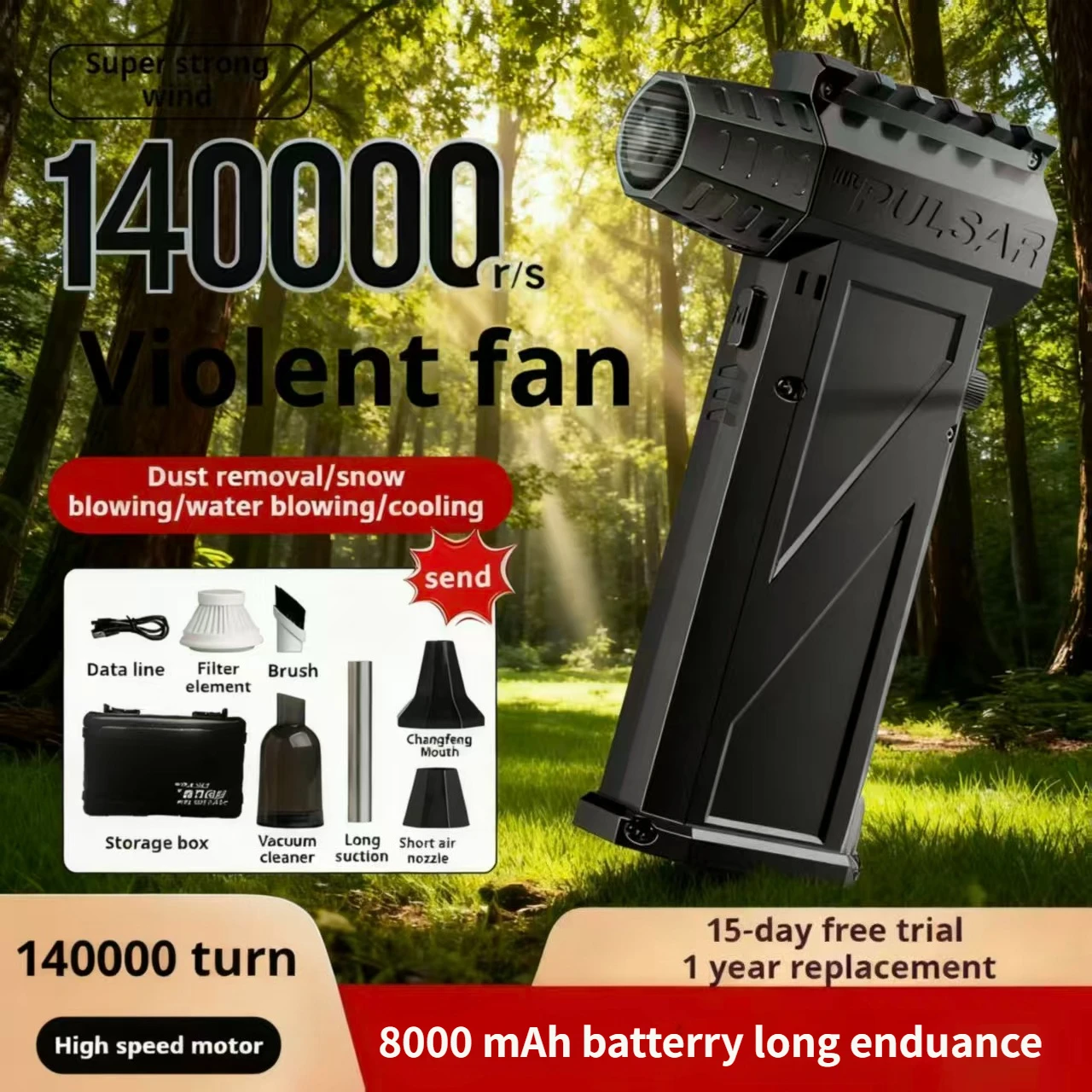 

NEW X3 130000RPM Turbofan Brushless Motor 200W High Power Jet Fan Dust Blower Wind Speed 52m/s Violent Turbo Fan Mini Air Duster
