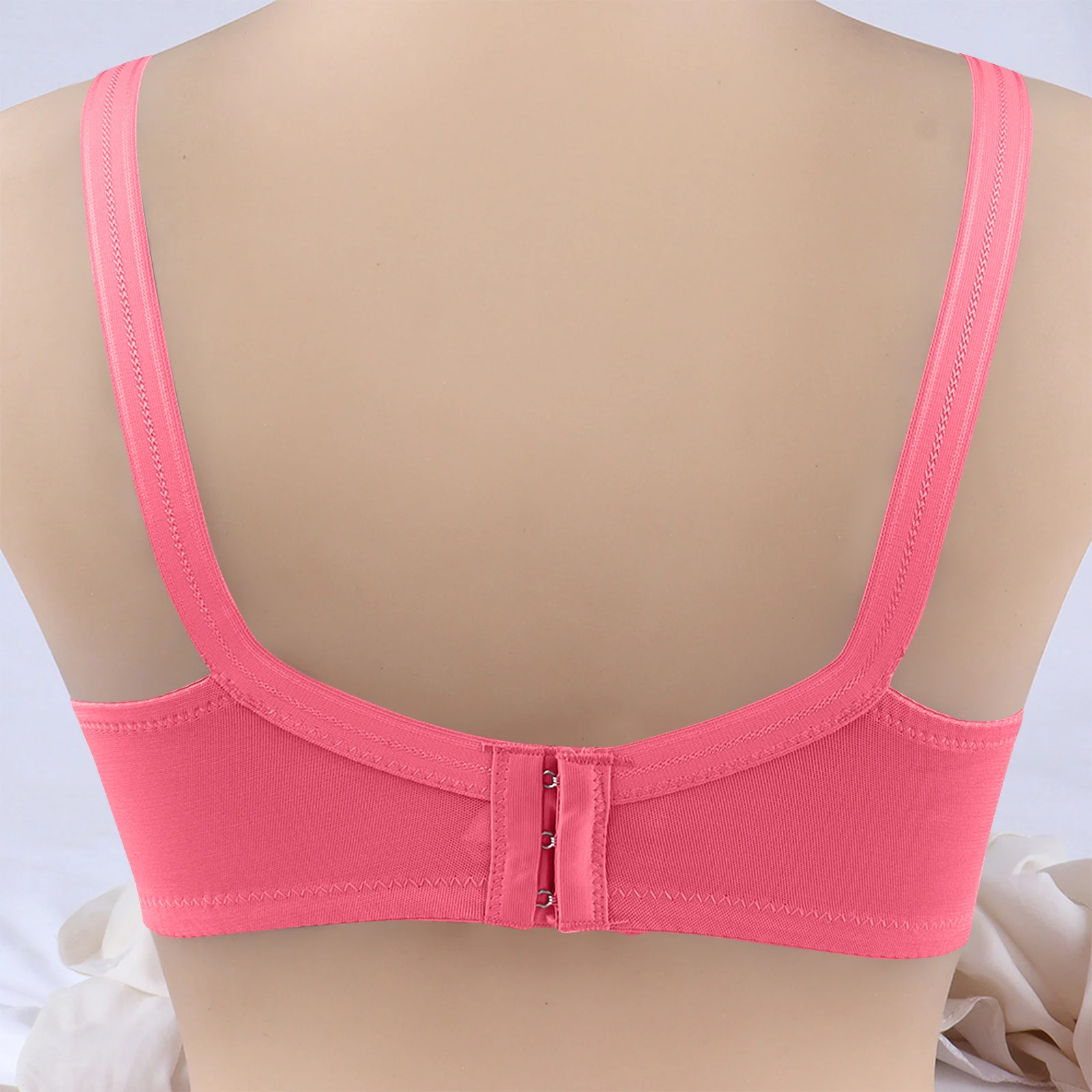 حمالات صدر نسائية خالية من الأسلاك مصنوعة من أقمشة صديقة للبشرة تصميم بسيط زهور رقيقة مناسبة للارتداء اليومي في جميع الفصول