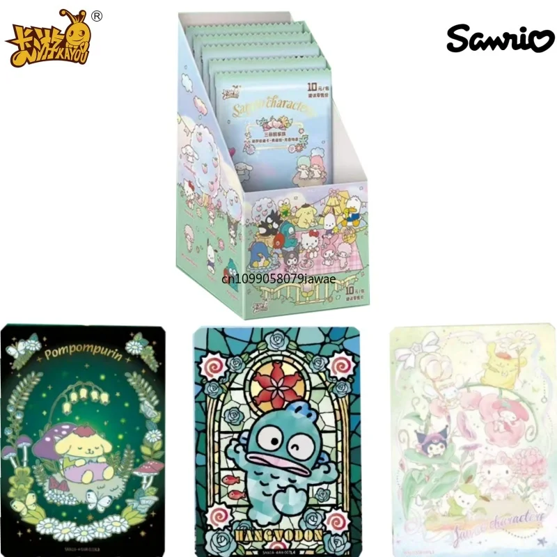 

KAYOU New Sanrio Perfume Story Cards Full Set, Hello Kitty My Melody Scented Collectible Cards Pack, Cute Cartoon for Girls Gift