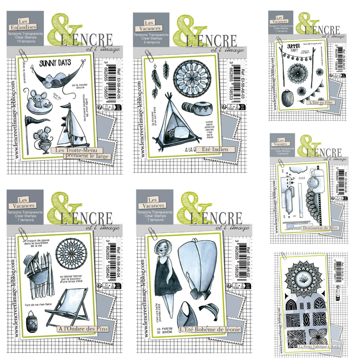 

2025 Arrival Bohemian Summer Stamps DIY Diary Scrapbooking Stamps Mold Craft Engraving Making Greeting card Handmade Template