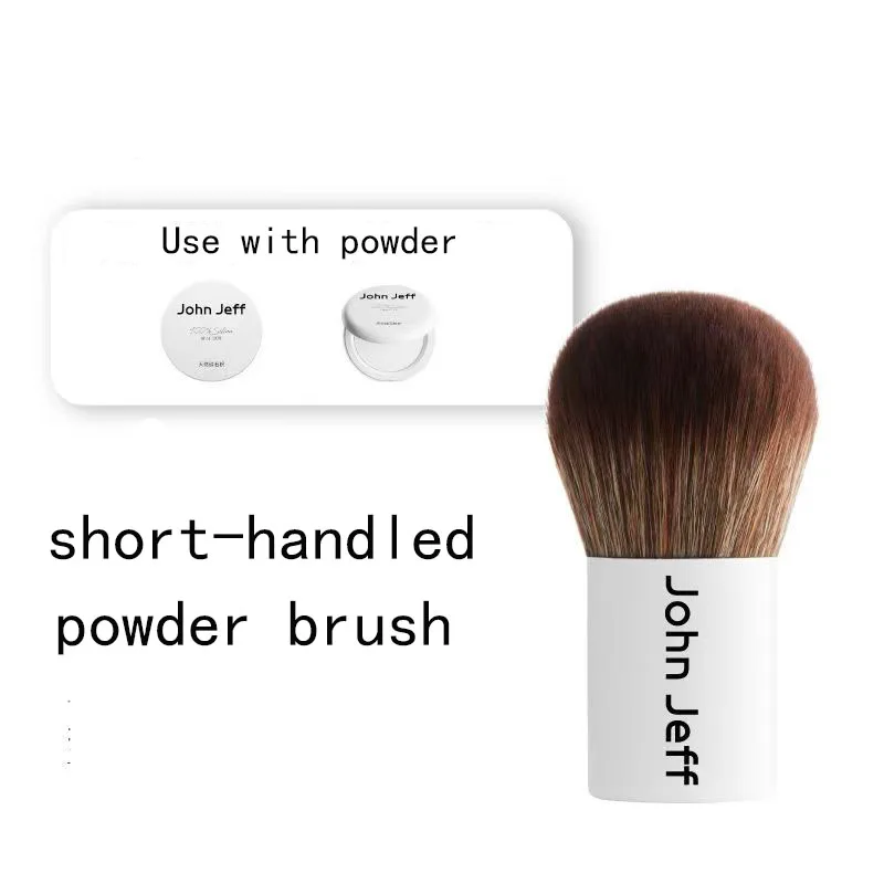 3 styles Makeup Brush Ambient Soft Glow Blush Brush Soft Fiber Hair Fashion Face Brush John Jeff Makeup Tools Set
