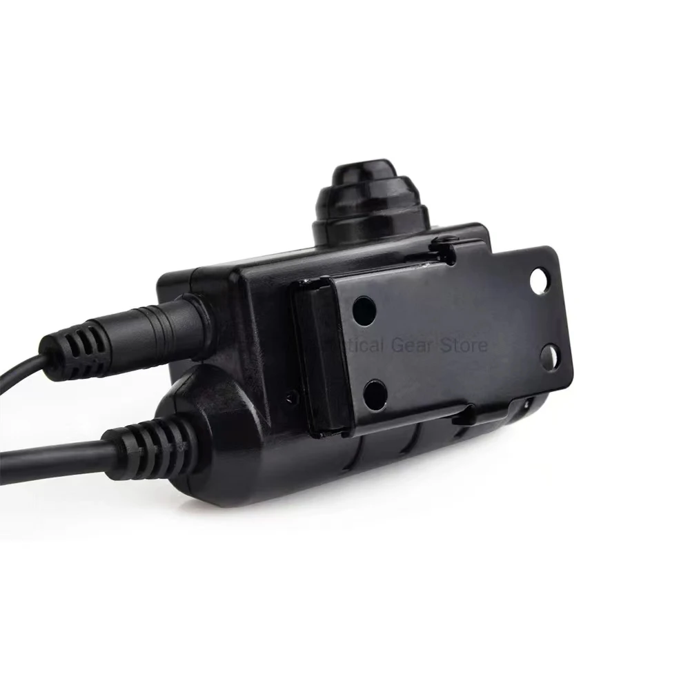 Imagem -05 - Adaptador Earmor-ptt para Armas de Airsoft Push to Talk Comunicação Tática Headconjunto M52 M52 Airsoft Msa Sordin 3m pe