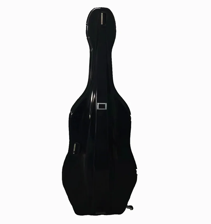 4/4 3/4 1/2 1/8 light Large Bass Case Box Backpack  Thickened  Bag Luggage Fiberglass Bass  Case with roller  Bass Accessories