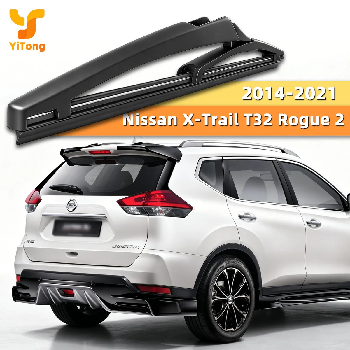 Yitong Back Glass Rear Wiper Fit For X-Trail T32 Rogue 2 2014-2021 Rear Windshield Wiper Blade Replacement Oem Style Auto Part