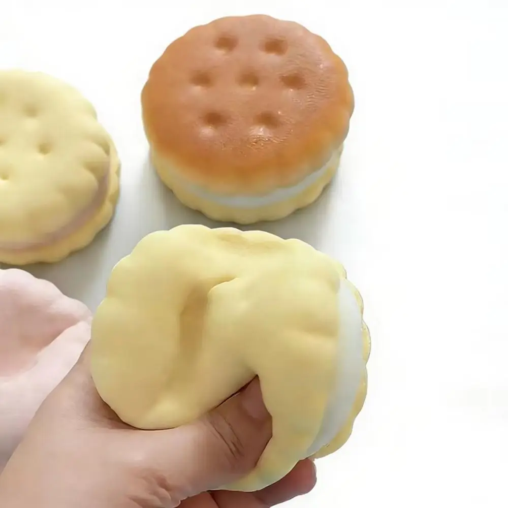 Fidget Gift Soft Texture Slow Rebound Cake Slow Rising Portable Squishy Simulated Cake Daily Simulation Squeeze Simulation
