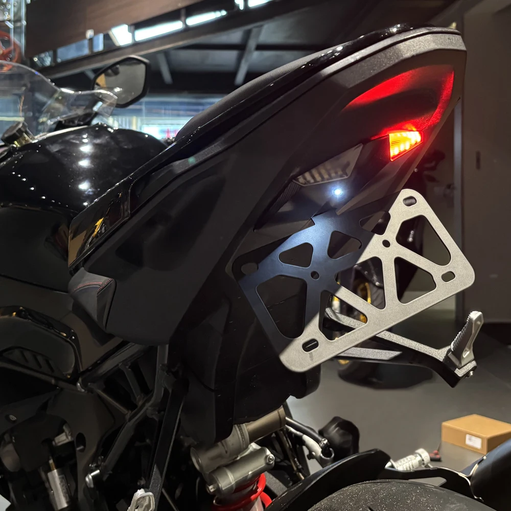 For BMW S1000RR S 1000RR M1000RR M 1000 RR Accessories Motorcycle tail License Plate Bracket Fender Eliminator LED Indicators