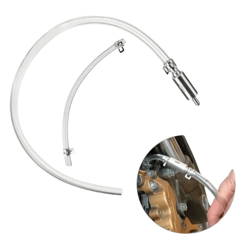 with Metal Clips Brake Bleeder Kit Oil Inlet/Outlet Universal Brake Bleeder Hose Clutch Soft Tube for Car/Motorcycle