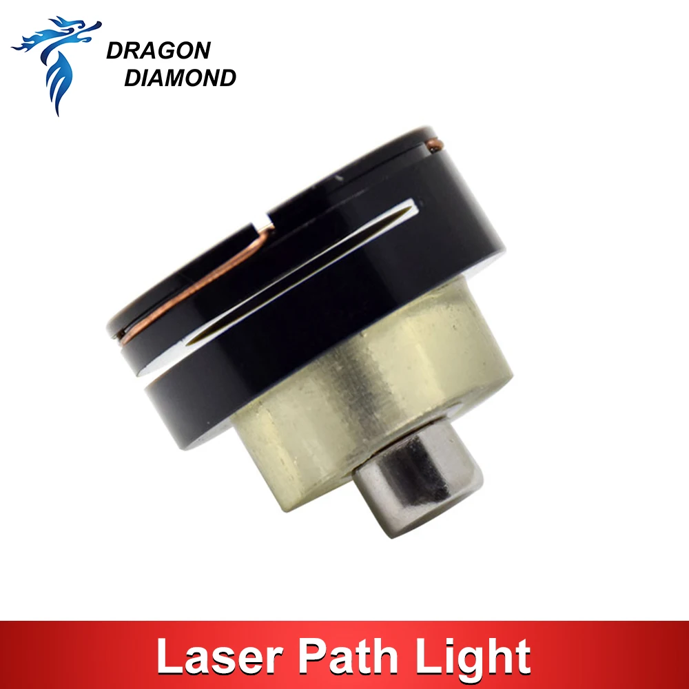 Zestaw do kalibracji i ustawiania lasera CO2, 5 szt., regulator światła do maszyn do cięcia laserowego CO2, do regulacji kolimowanej głowicy lasera.