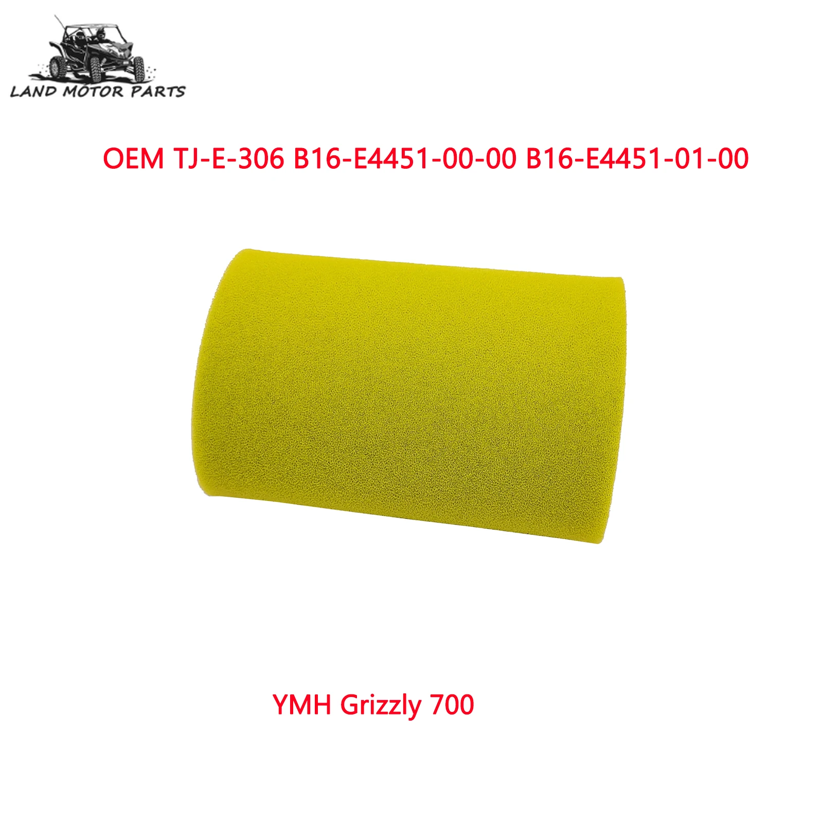 ATV TJ-E-306air Filter For YMH Grizzly & Kodiak 700 TJ-E-306,B16-E4451-00-00,B16-E4451-01-00