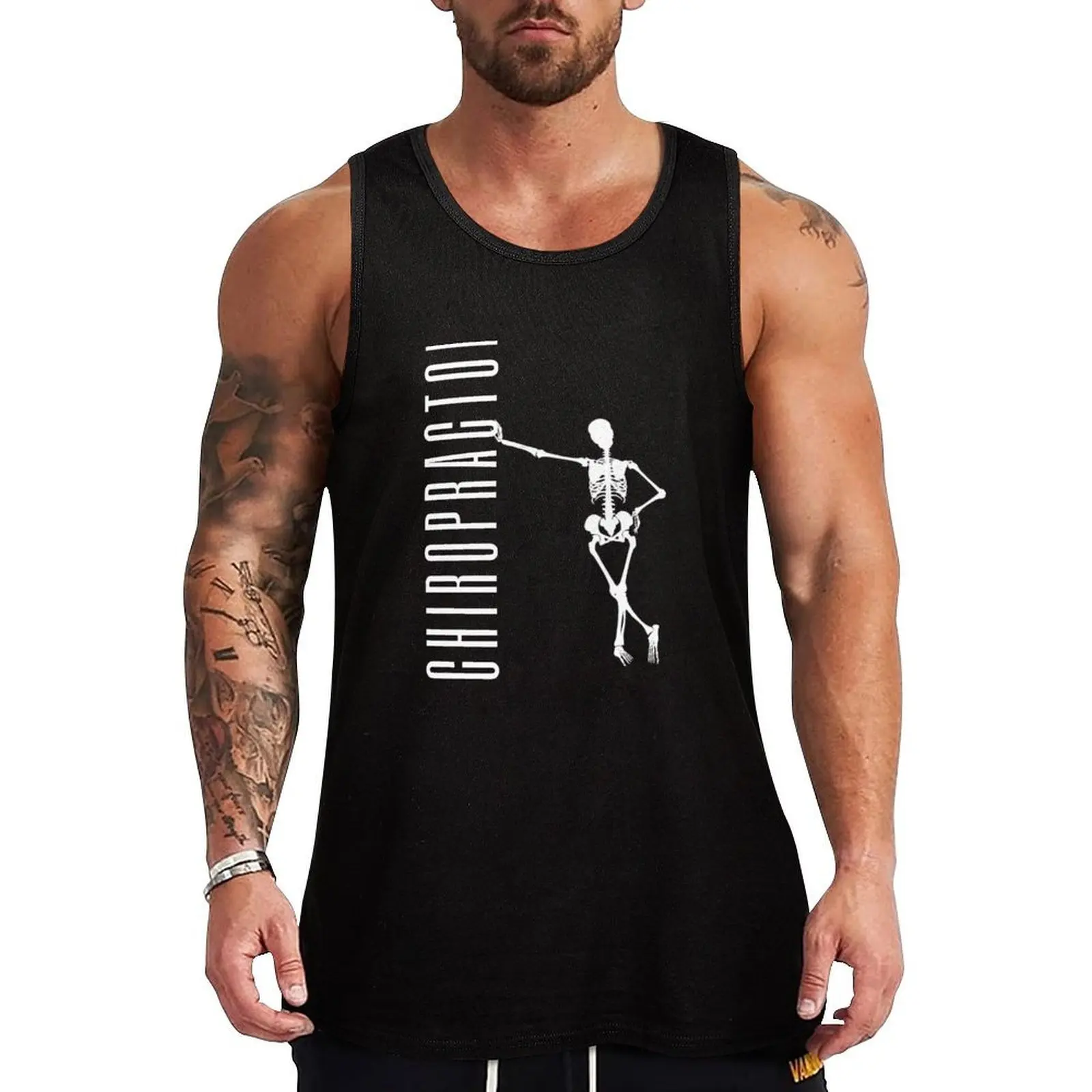 

Chiropractic Shirt- Chiropractor Tank Top Outdoor Casual Tank Top Loose Sleeveless Summer Tee