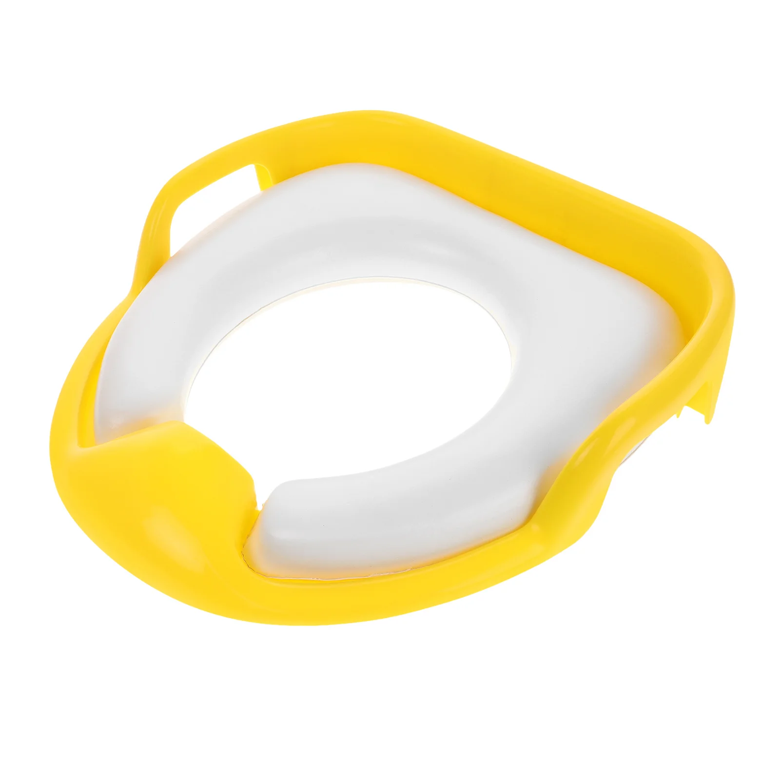 

Детское сиденье для приучения к туалету, мягкая подушка, материал PP, сиденье для горшка, противоскользящая защита от брызг, ручки, спинка, лестница для унитаза для малышей