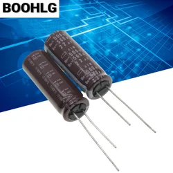 블랙 다이아몬드 전해 캐패시터, 고주파 저저항, 22UF, 500V, 500V, 22UF, 12.5X35 KXJ, 2 개