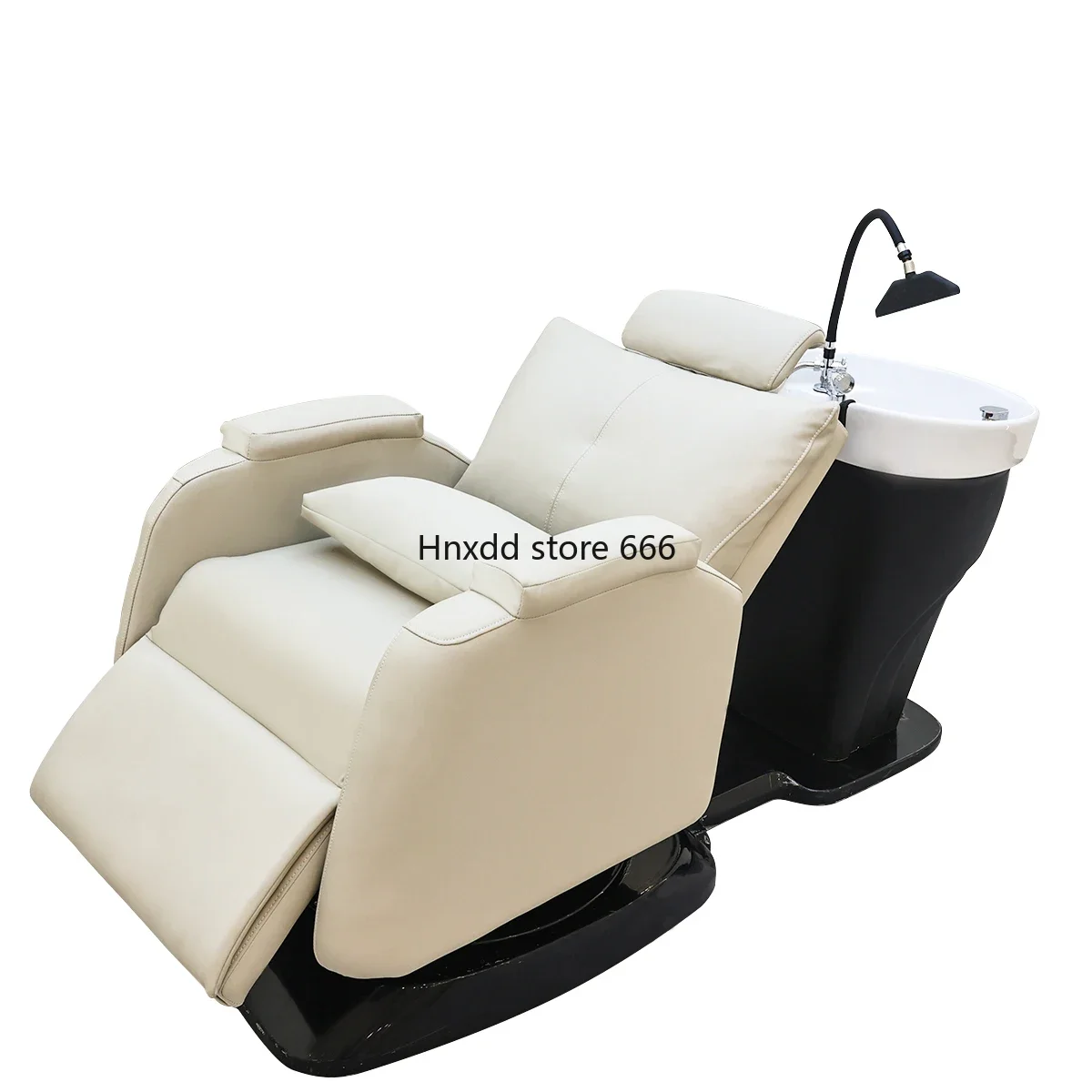 Intelligent high-end hair chair rotating massage flushing bed multi-functional electric shampoo bed