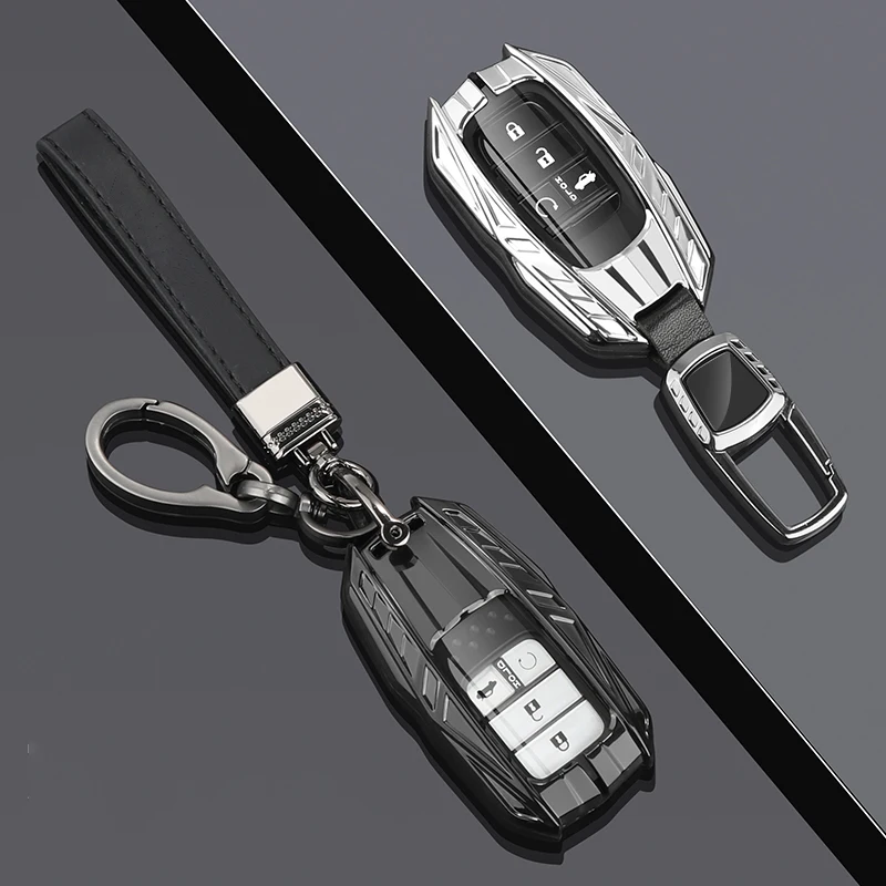 

Zinc Alloy Car Key Protective Case for Applicable to Honda HRV Durable Vezel Accord Civic 8 Anti-Scratch Key Cover accessories