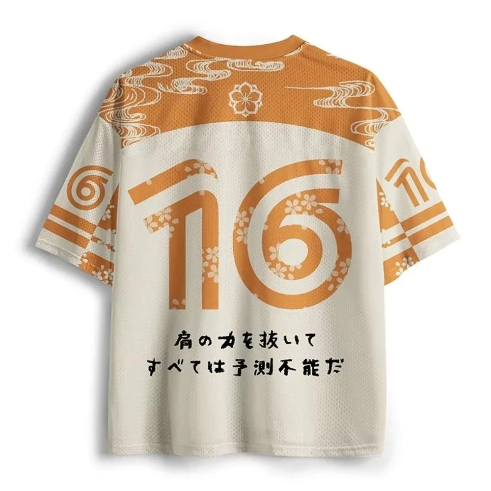 Japanischer Retro-Zen-Katzen-3D-Druck Schnelltrocknendes Atmungsaktives Sport-T-Shirt für Männer und Frauen mit V-Ausschnitt, Modische Streetwear für Eltern – Detail 3