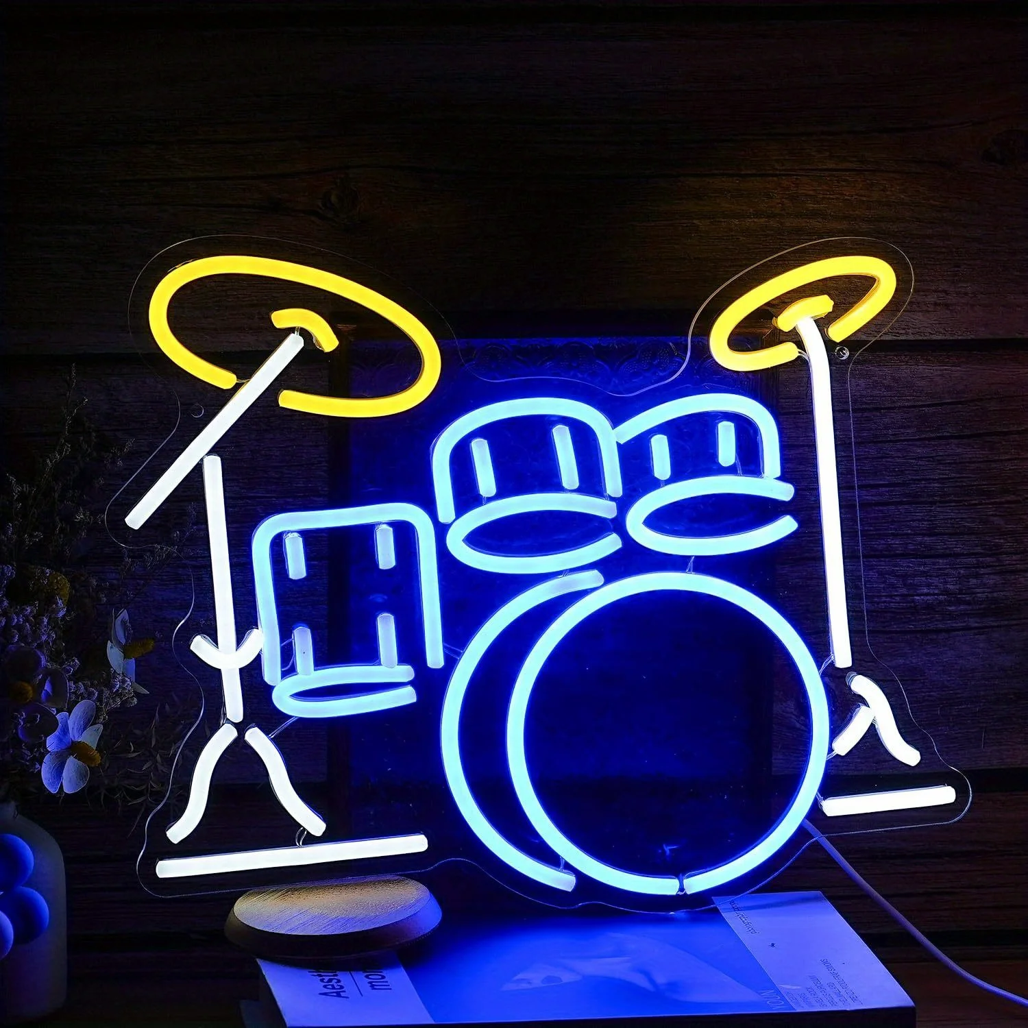 

Personalized LED Neon Custom Design USB Powered Wall Decoration Bedroom Bar Party Multi Font Multi Color Dimmable LED Lighting