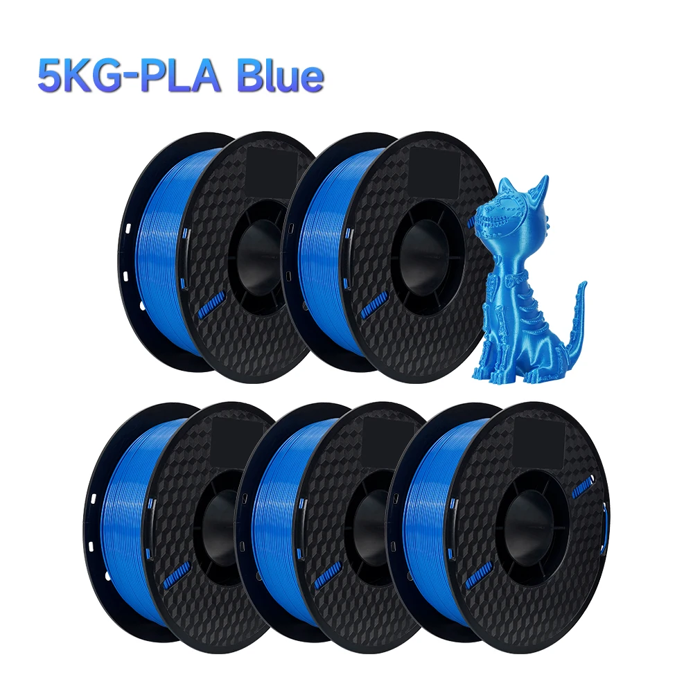 5KG Mix Kleuren PLA filament 1kg 1.75mm Voor 3D Printer PETG Materiaal voor 3D Afdrukken filamento pla 3D Printer Filament