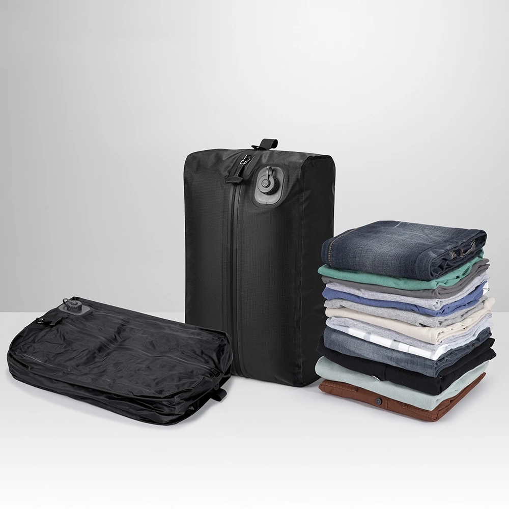 Rechargeable Automatic Electric Pump Vacuum Compression Bag, TPU Waterproof Airtight Travel Storage Bag, Organizer for Clothes view 5