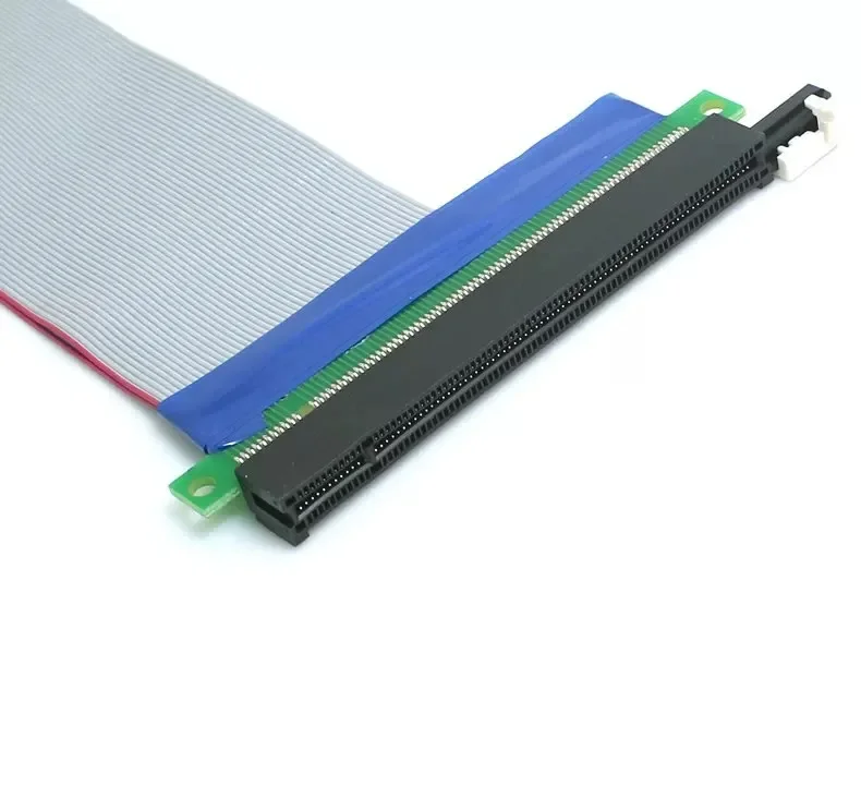 Karta rozszerzeń PCI Express PCIE Riser Card Extender PCI E 8X do 16X, adapter PCI-E Riser, przedłużacz PCIe X8, pozłacana, do kopania BTC — zdjęcie 7