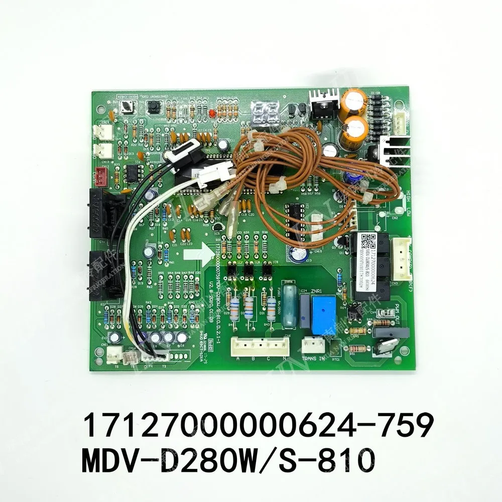 

New air conditioning motherboard 17127000000624 17127000000759 MDV-D280W/S-810