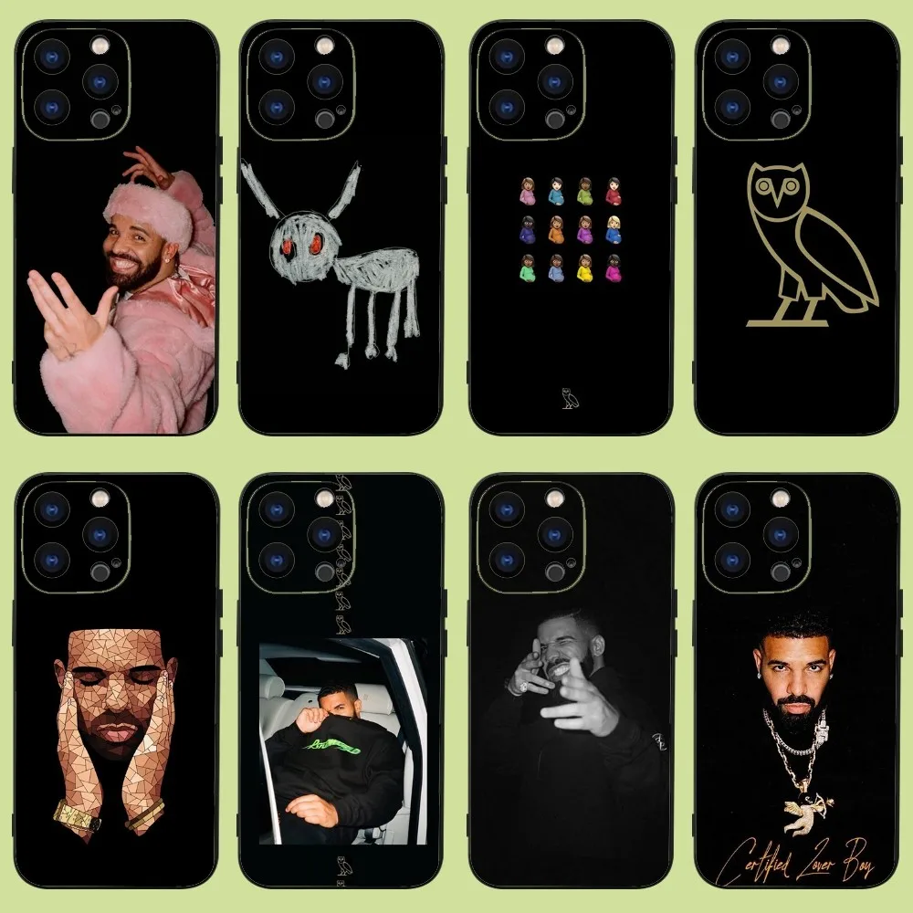 

Rapper D-Drake Phone Case For iPhone 15,14,13,12,11 Plus,Pro,Max,XR,XS,X,7,8 Plus,SE,Mini Silicone Soft