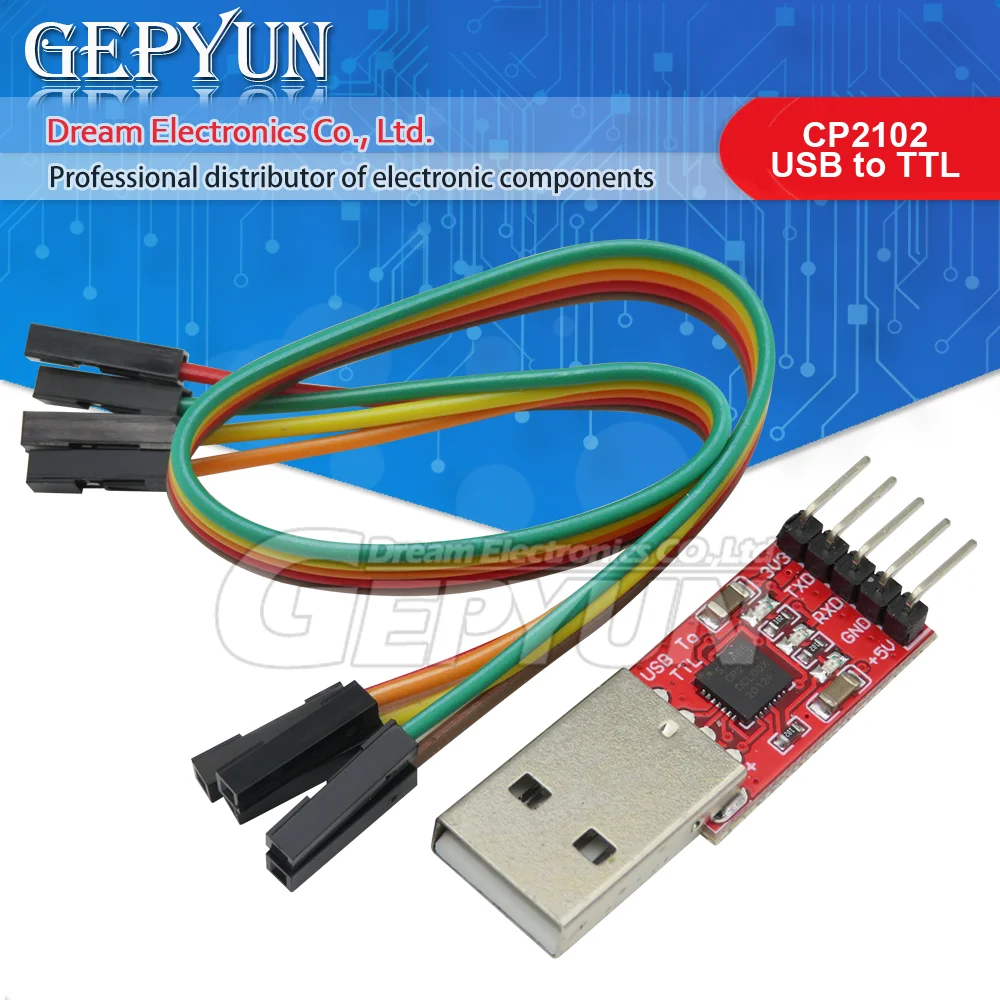 CP2102 USB to TTL serial port UART STC download cable Exceeds PL2303 brush upgrade cable