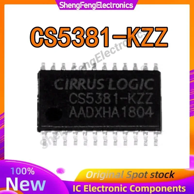 

CS5381-KZZ CS5381 CS5381KZZ ИС АЦП Аудио 120 дБ 192 кГц TSSOP-24 24-битный Sigma-Delta В наличии