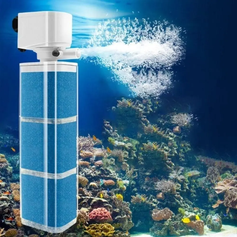 

Mute Fish Tank Submersible Filter Plastic Water Purification Oxygenation Pump Water Circulation Pump Removable