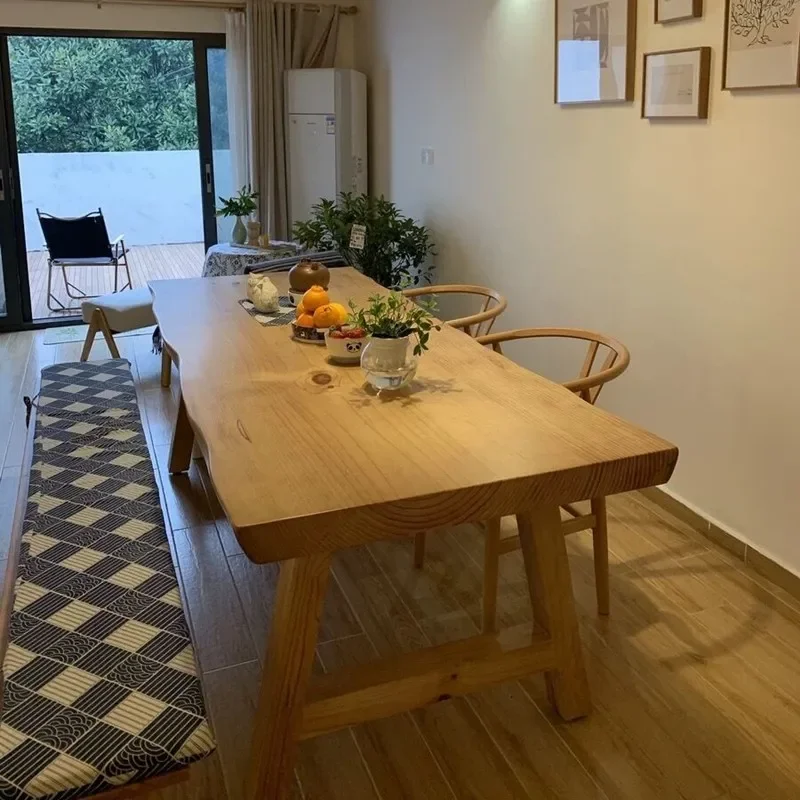 

High Waterproof Dining Table Unique European Space Saving Restaurant Tables Conference Modern Big Mesas De Jantar Home Furniture