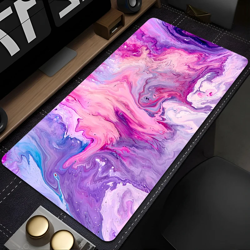 

Mouse Pad Mousepad Computer Strata Liquid Keyboard Pad Mouse Mat Personality-Filled Gamer Office Carpet Table Mat Desktop Mat