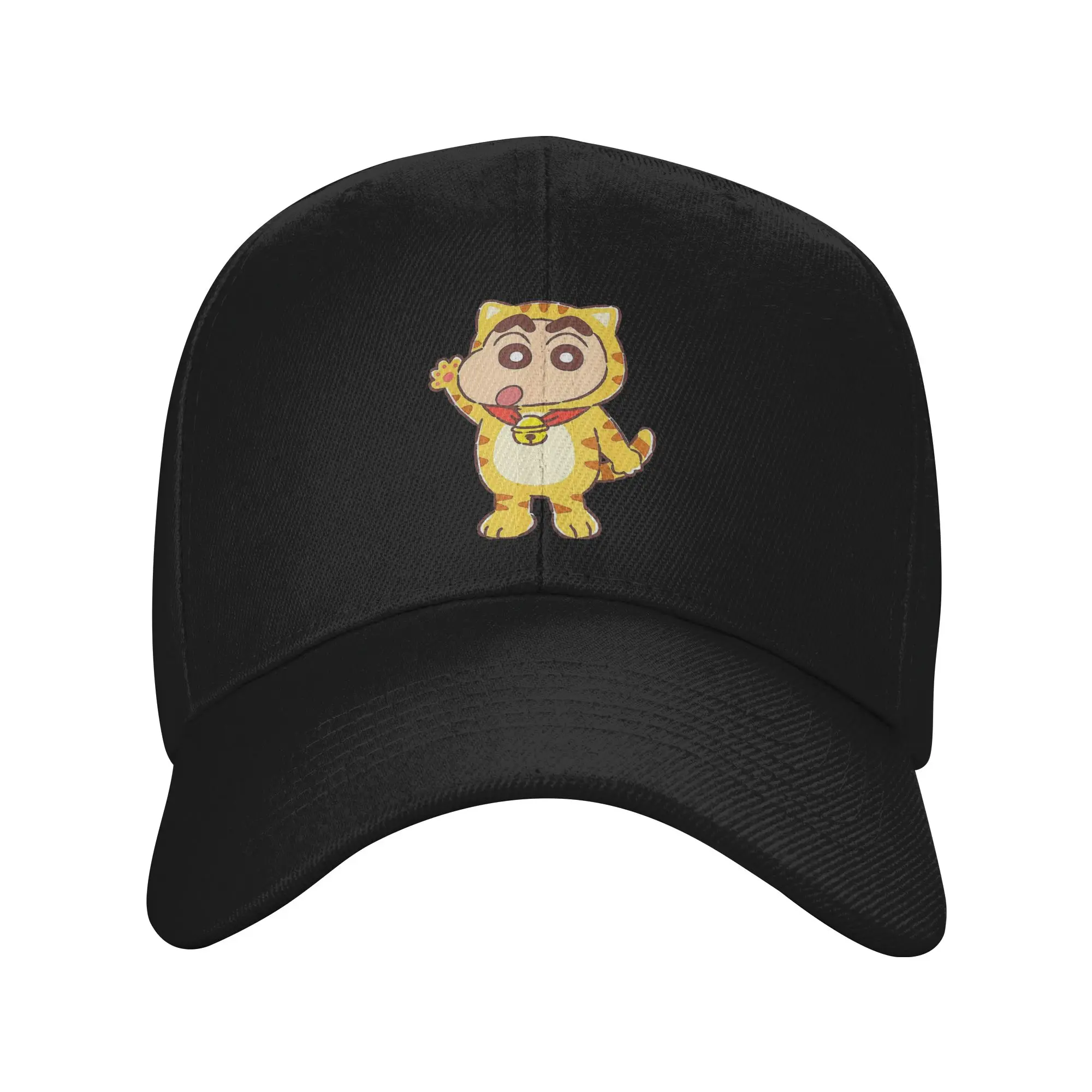 Shin Chan  Cat Cap Men Women Casual Crayon Shin-chan Hat Trucker Hat Trucker Cap Breathable Polyester Baseball Caps