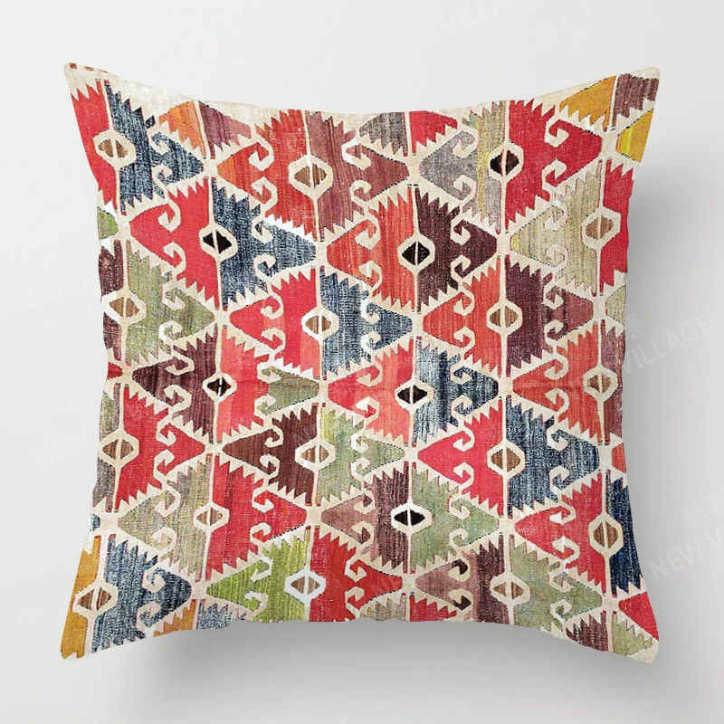 Fall home decor autumn living room throw pillow cover sofa boho Cushion cover 45x45cm 45*45 50*50 60x60cm 40*40cm 35x35 Morocco