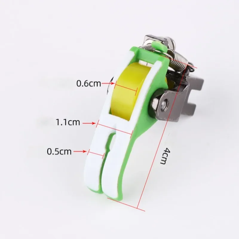 1szt Uniwersalna przemysłowa maszyna do szycia Skórzana stopka do kół płaskiego samochodu Odzież z grubej tkaniny Wymień stopy dociskowe
