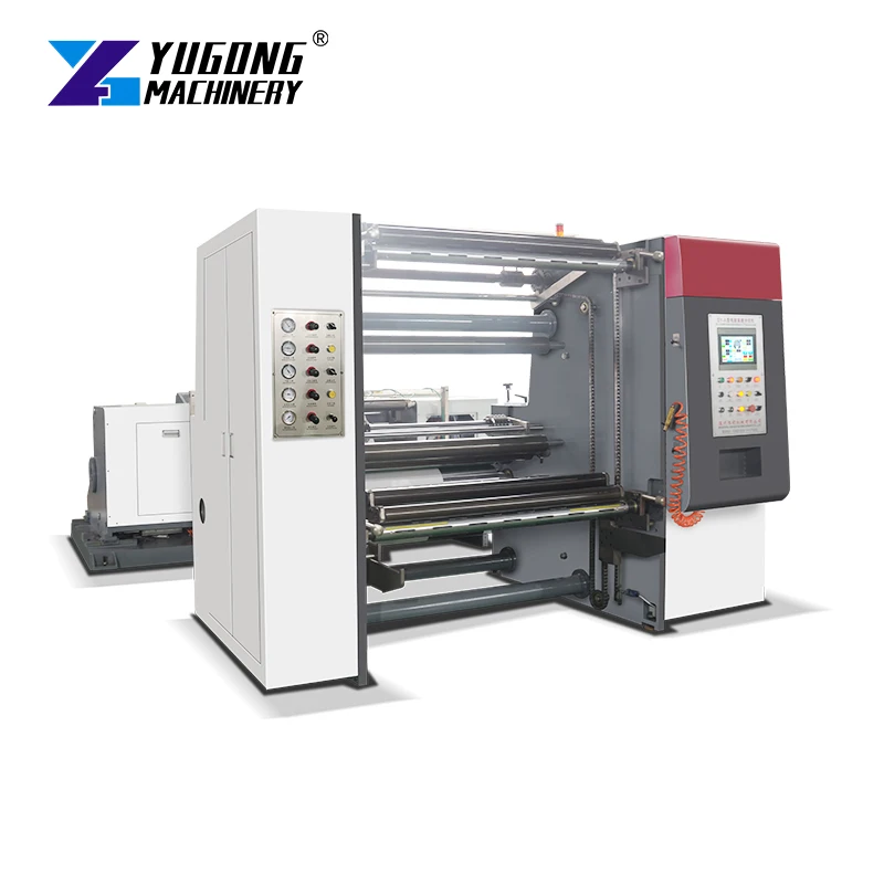 Industrial Paper Slitter Rewinder Cutting Machine Automatic Guillotine for Label Roll Film Slitting Workshop Customized Hot Sale