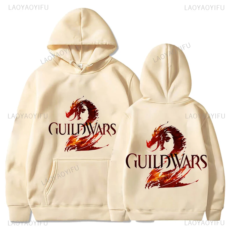 Classic Leisure  Guild Wars 2: Path of  Fire Game Printed  Pullover  Hoodies New Arrival Male Autumn Winter  Popular