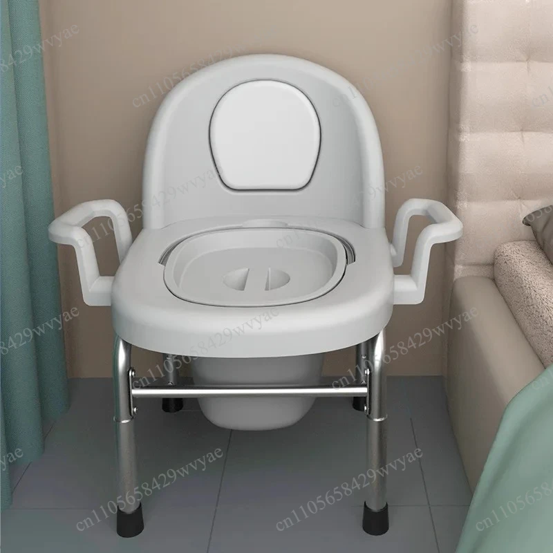 odor-proof-bedside-commode-height-adjustable-portable-mobile-toilet-chair-potty-seat-for-elderly-and-pregnant-users
