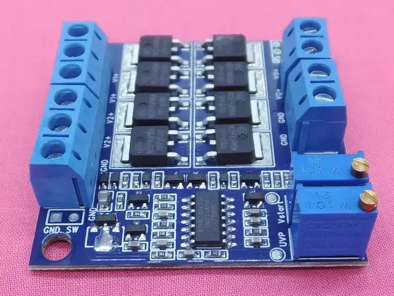 Dual DC power switching module Ideal diode DC 6-36V input 40A multi power redundant power supply UPS High current 40A