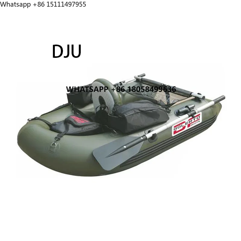New Customeziation Hypalon Rib Fishing Boats Belly Boat Motor Inflatable Boats China With Repair Kit