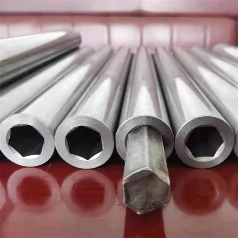 

wholesale Inner hexagonal steel pipe Hexagonal shaft sleeve Tubing Carbon steel material transmission shaft tube