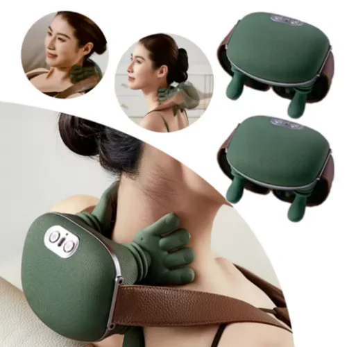 Imagen 2 del producto Masajeador eléctrico inalámbrico de tejido profundo para cuello y hombros, amasado, Trapezius Cervical, relaja los músculos, cuerpo y espalda