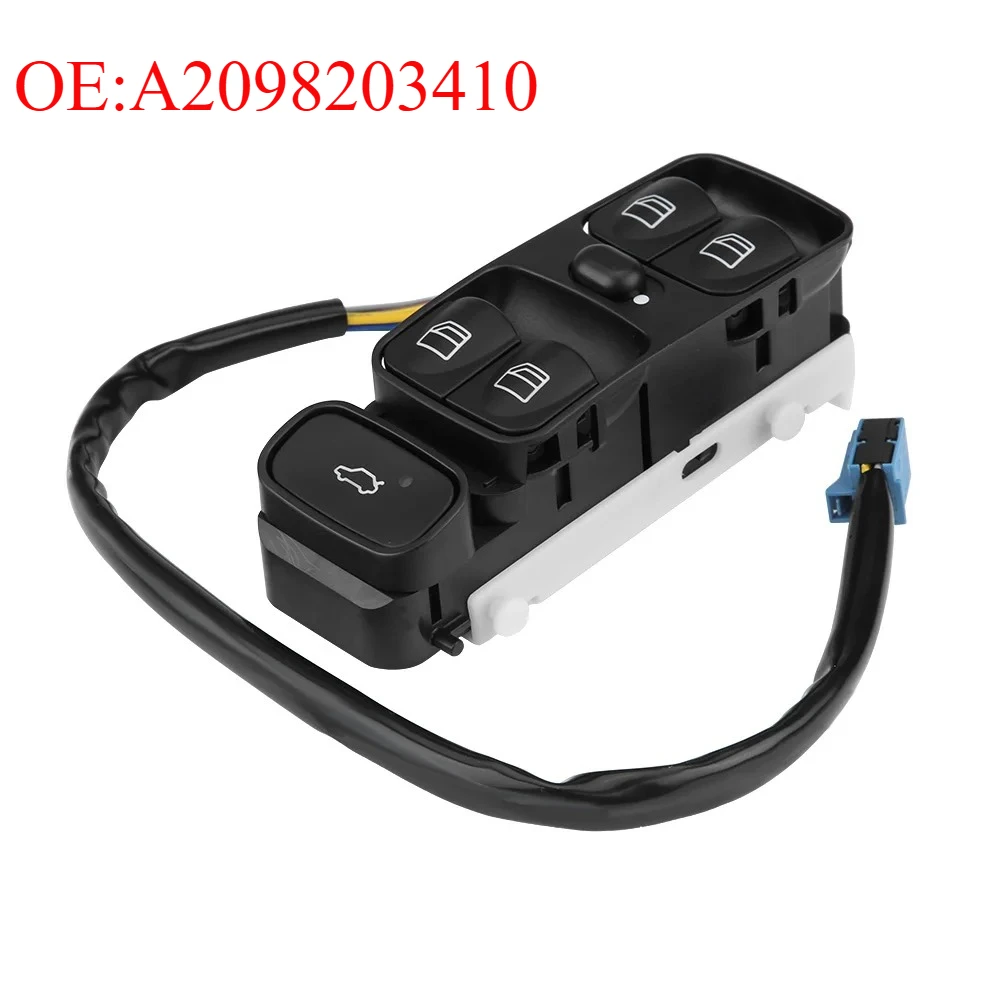 لمرسيدس C الفئة W203 C180 C200 C220 A2038200110 2038210679 A2038210679 A2098203410 مفتاح نافذة التحكم في الطاقة #1