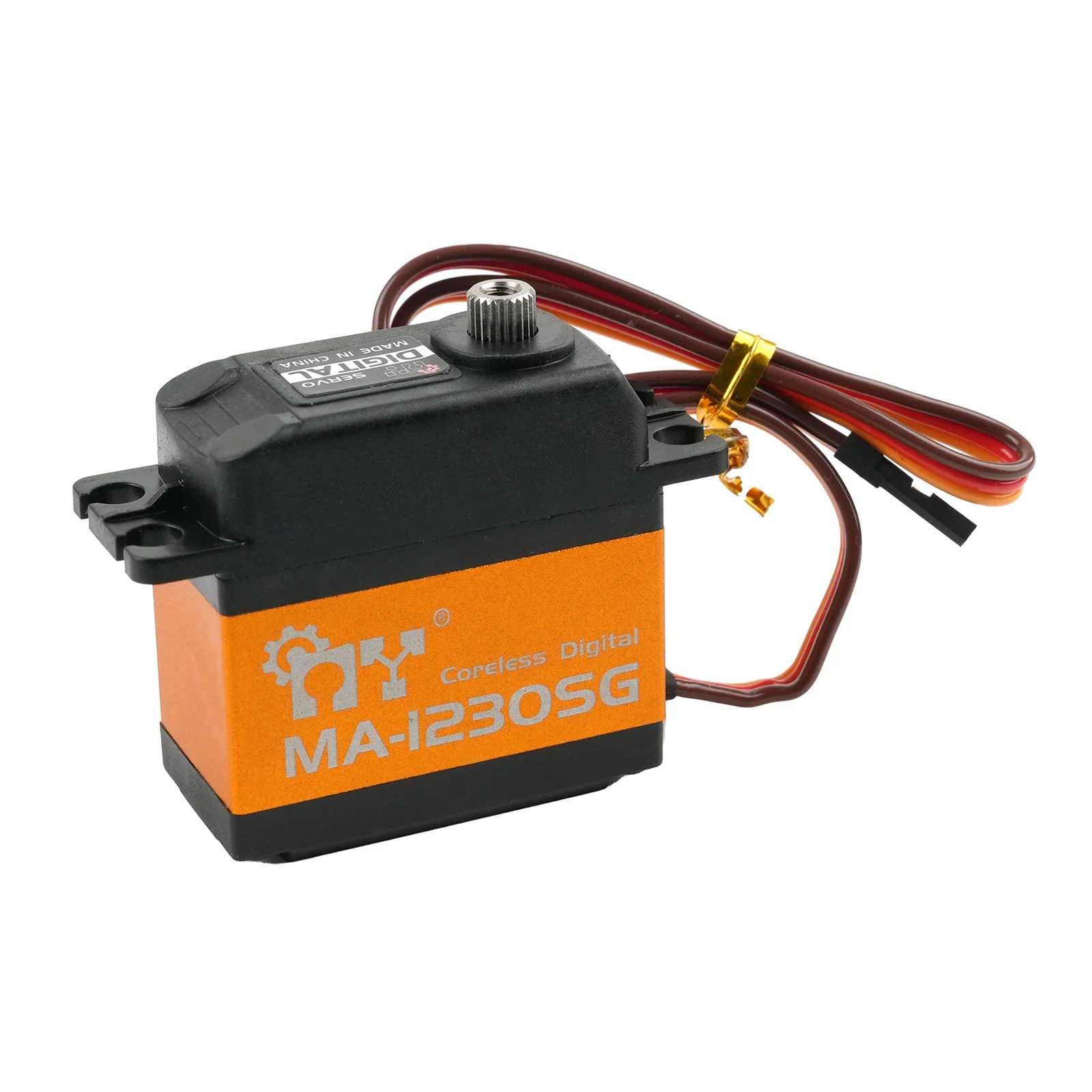 Servo Digital 36KG Motor Sin Núcleo MA-1230SG Metal Gear Servos Estándar de Alto Torque para Drones brazo robótico Moteur