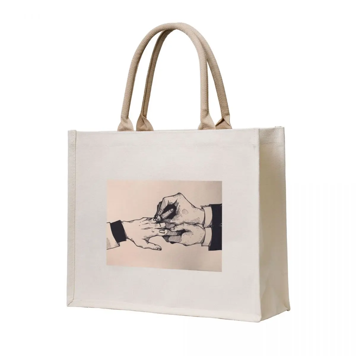 

Wedding Day - Gallavich Tote Bag Customizable tote bag custom fabric bag Canvas for women women