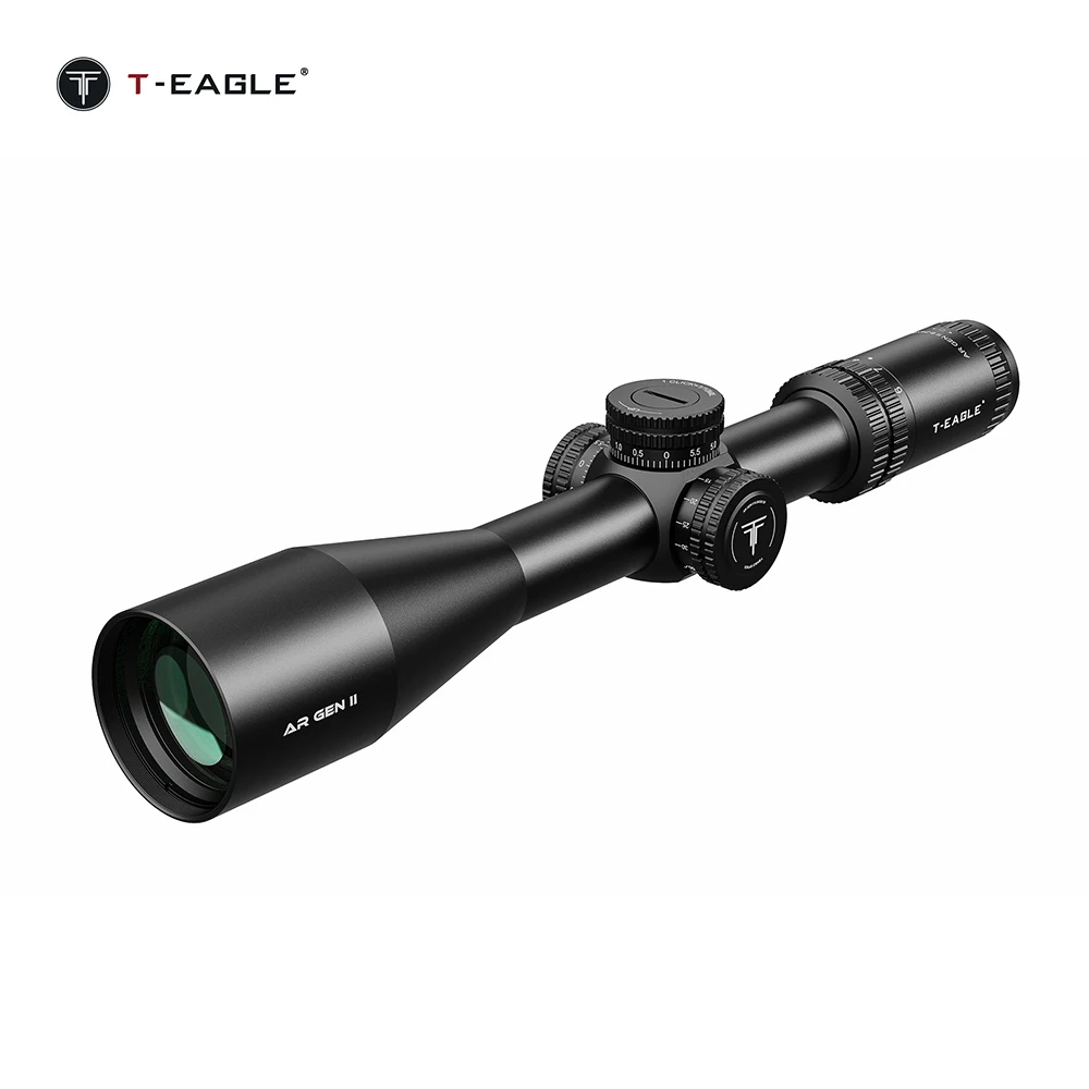 T-eagle AR Gen II 6-24x50 SF Tactical Optical Airsoft Sight Long Range Hunting Scope Side Focus Telescope view 4