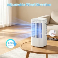 Le refroidisseur d'air de bureau possède trois vitesses de ventilateur réglables, un fonctionnement silencieux et une conception compacte et portable. Il peut être utilisé comme climatiseur personnel dans les chambres, les bureaux et les maisons, et est particulièrement adapté aux peaux sèches en été. 5